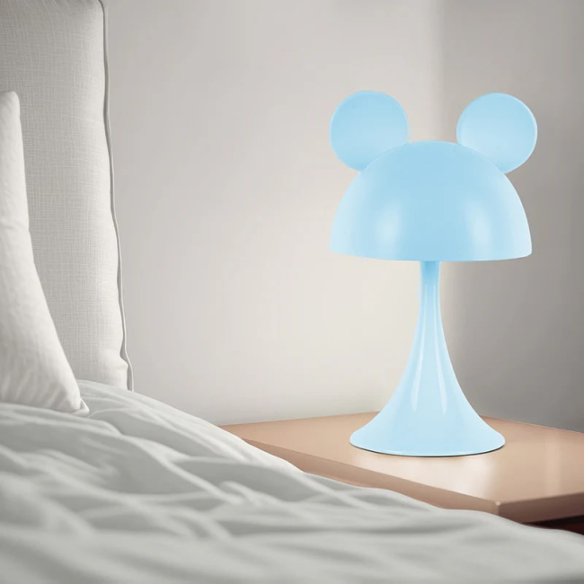 Ночники, проекторы - Светильник Kite Simple mouse голубой (K25-317-2-3)#4