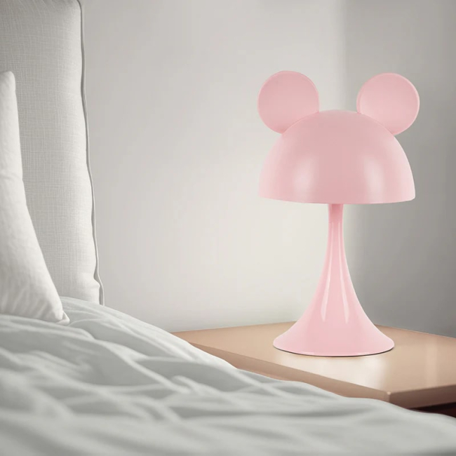 Ночники, проекторы - Светильник Kite Simple mouse розовый (K25-317-2-2)#4