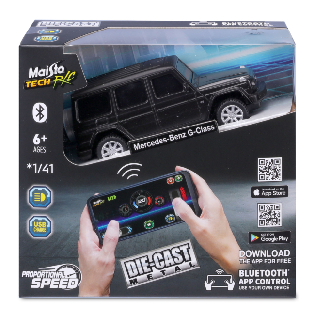 Радіокеровані моделі - Автомодель Maisto Tech Mercedes-Benz G-class (82651 (23006))#6