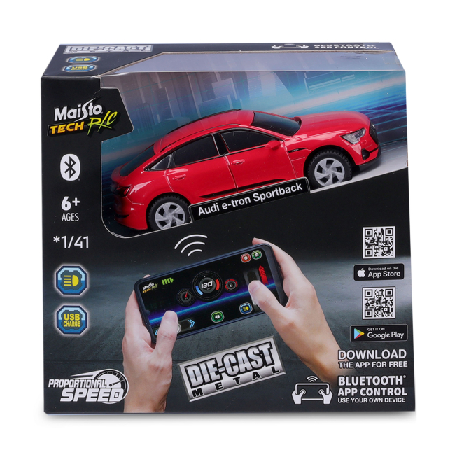 Радіокеровані моделі - Автомодель Maisto Tech Audi e-tron Sportback (82651 (23009))#6