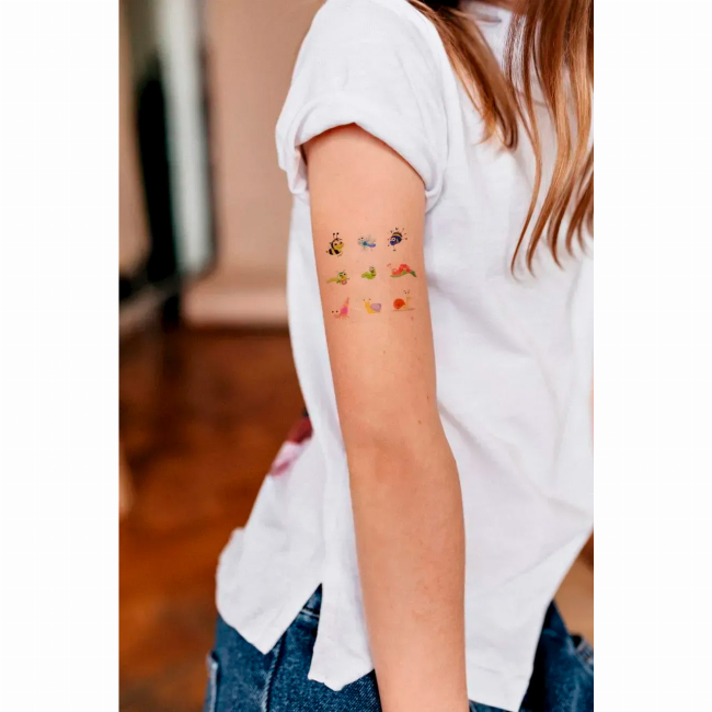 Косметика - Набір тату для тіла Tattooshka Комашки (EC-638)#2