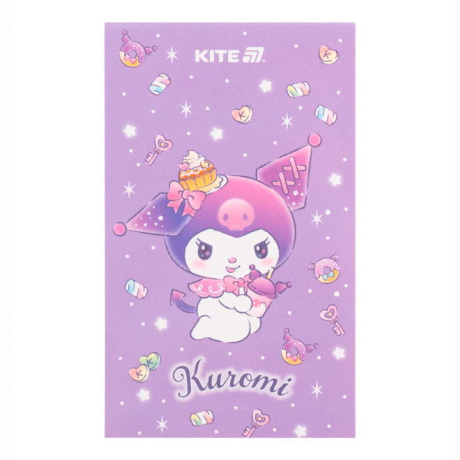 Канцтовари - Блокнот Kite Kuromi A6 в асортименті (HK25-195)#4