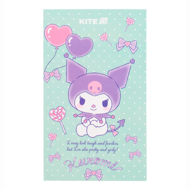 Канцтовари - Блокнот Kite Kuromi A6 в асортименті (HK25-195)#5