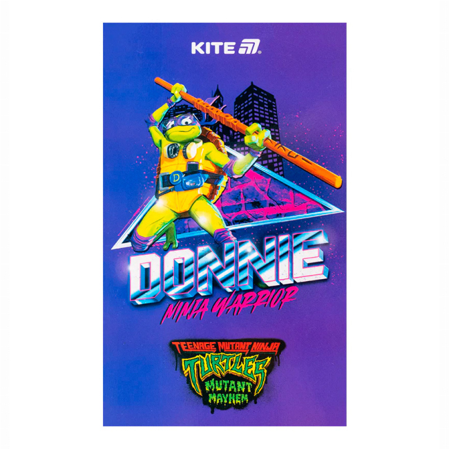 Канцтовари - Блокнот Kite Ninja Turtles A6 в асортименті (NT25-195)#3