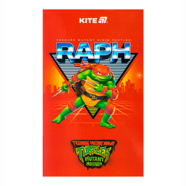 Канцтовари - Блокнот Kite Ninja Turtles A6 в асортименті (NT25-195)#5