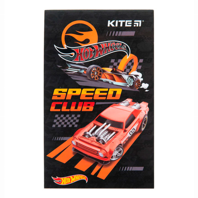 Канцтовары - Блокнот Kite Hot Wheels A6 в ассортименте (HW23-195)#2