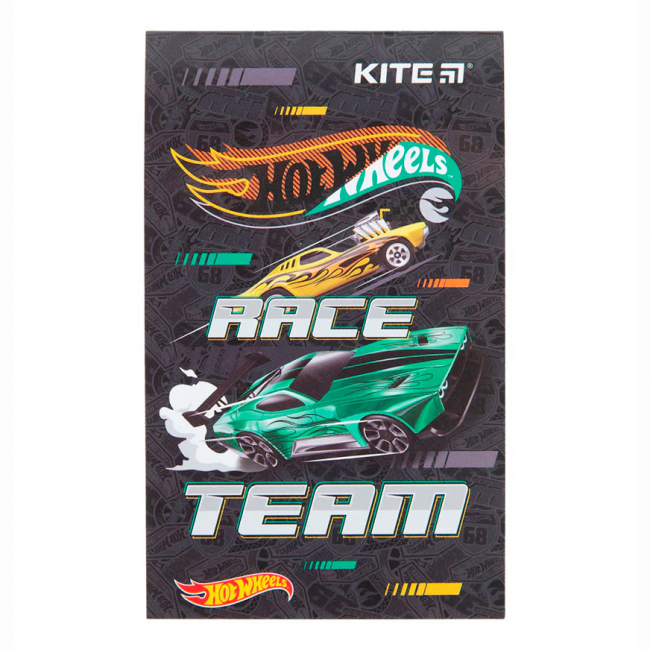 Канцтовары - Блокнот Kite Hot Wheels A6 в ассортименте (HW23-195)#4