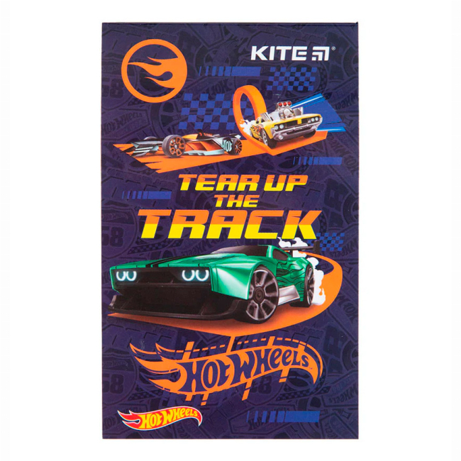 Канцтовары - Блокнот Kite Hot Wheels A6 в ассортименте (HW23-195)#5