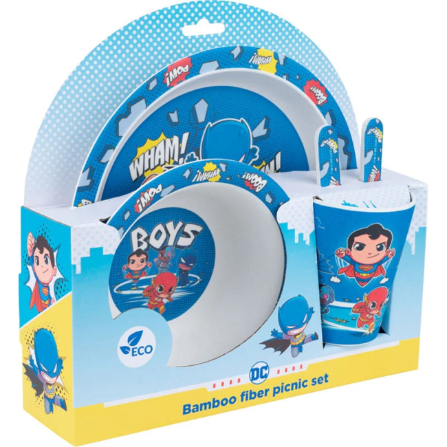 Чашки, стаканы - Набор посуды Kite DC Comics бамбуковый (DC22-313)#2