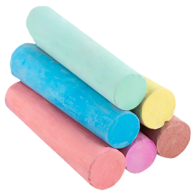 Канцтовари - Крейда Kite Jumbo Hot Wheels різнокольорова 6 штук (HW24-073)#2