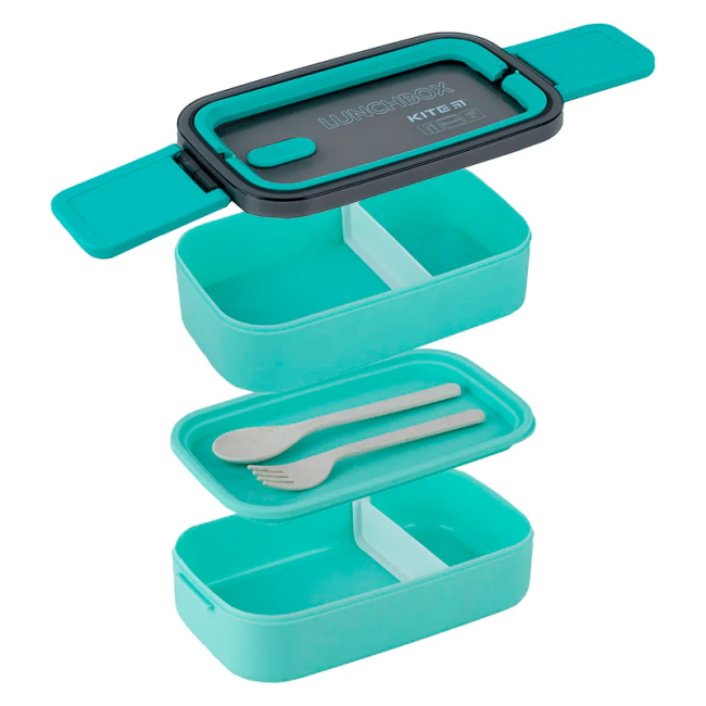 Ланч-боксы - Ланчбокс Kite Зеленый 1400 мл (K23-183-2)#3