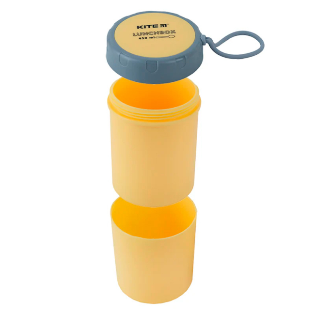 Ланч-бокси - Ланчбокс Kite Жовтий 450 мл (K23-187-1)#4