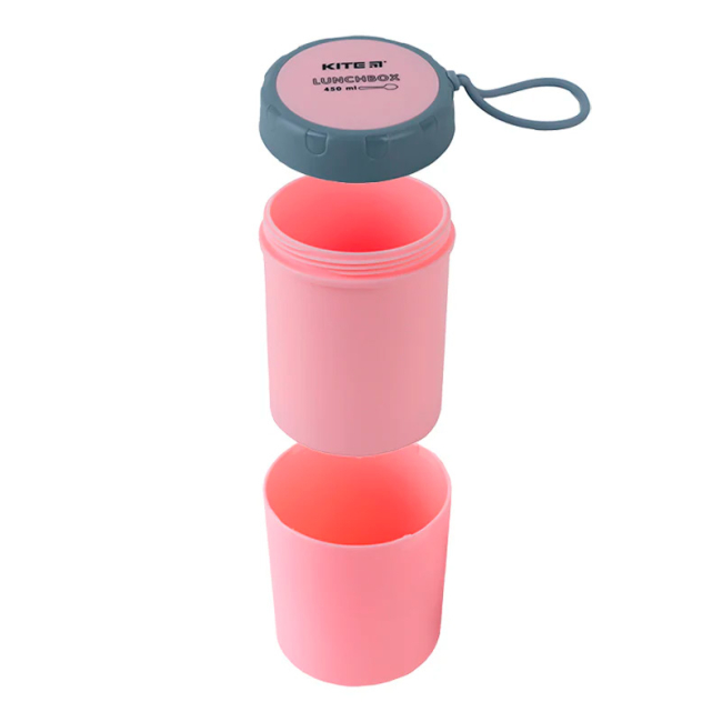 Ланч-боксы - Ланчбокс Kite Розовый 450 мл (K23-187-3)#4