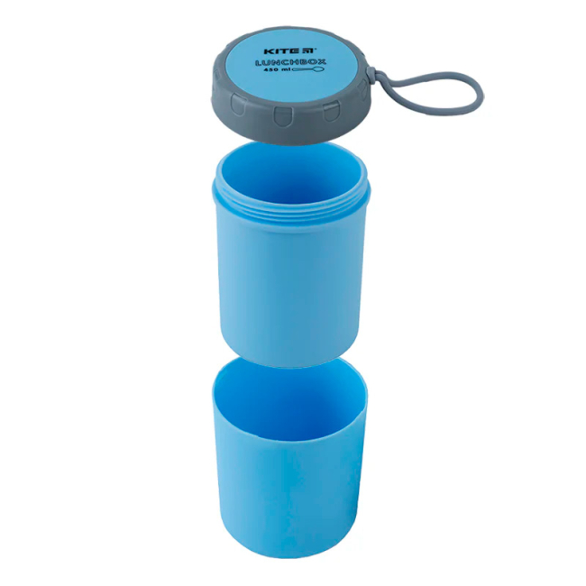 Ланч-бокси - Ланчбокс Kite Блакитний 450 мл (K23-187-2)#4