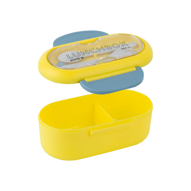 Ланч-боксы - Ланчбокс Kite Желтый 1000 мл (K23-185-1)#3
