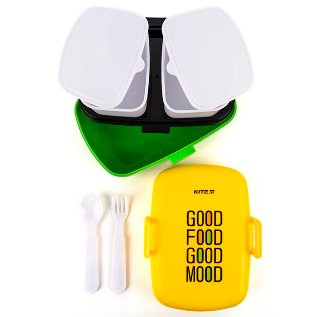 Ланч-боксы - Ланчбокс Kite Желтый 1150 мл (K23-180-4)#3