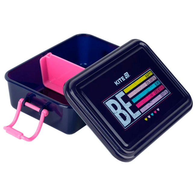 Ланч-боксы - Ланчбокс Kite Be Happy 650 мл (K25-175-1)#3