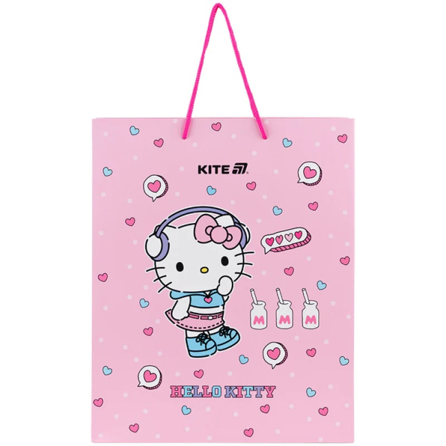 Подарункова упаковка - Подарунковий пакет Kite Hello Kitty (HK25-266-1)#2