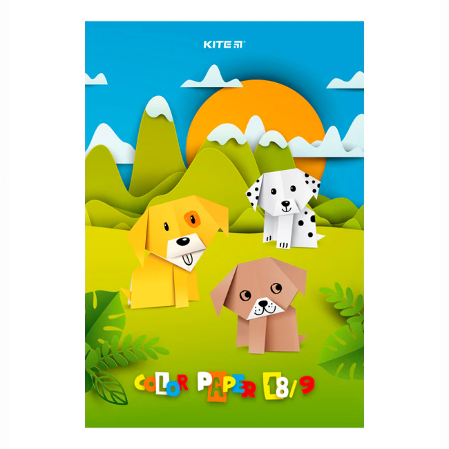 Канцтовары - Бумага цветная Kite 18 листов А4 (K23-1250)#2