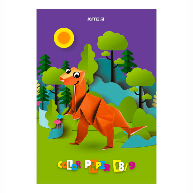 Канцтовары - Бумага цветная Kite 18 листов А4 (K23-1250)#3