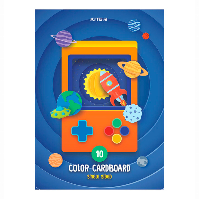 Канцтовары - Картон цветной Kite 10 листов А4 (K23-1255)#3