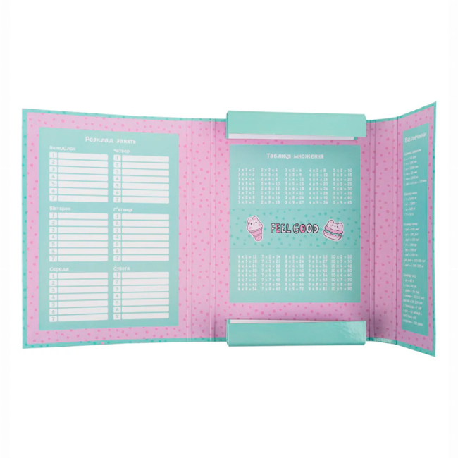 Канцтовары - Папка для тетрадей Kite Feel Good (K25-210-1)#2