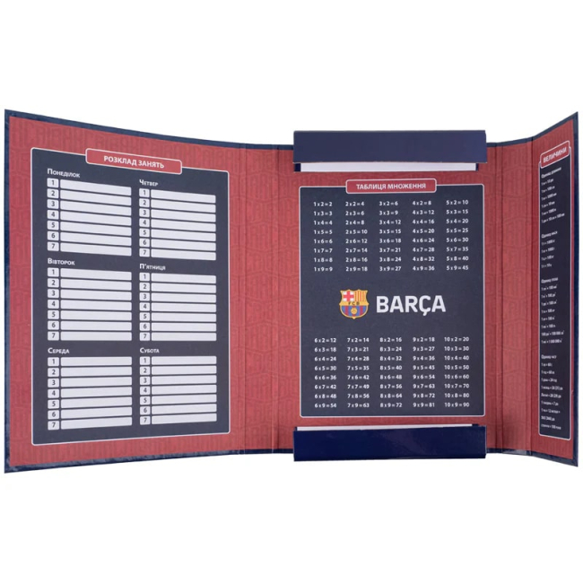 Канцтовары - Папка для тетрадей Kite FC Barcelona (BC25-210)#4