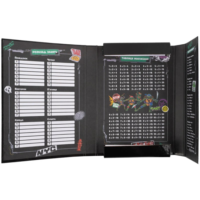 Канцтовары - Папка для тетрадей Kite Ninja Turtles (NT25-210)#4