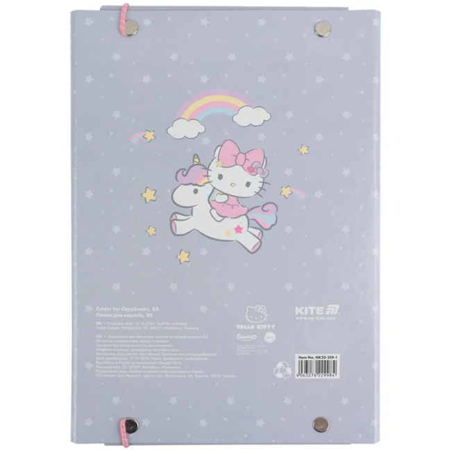 Канцтовары - Папка для тетрадей Kite Hello Kitty (HK25-210-1)#3