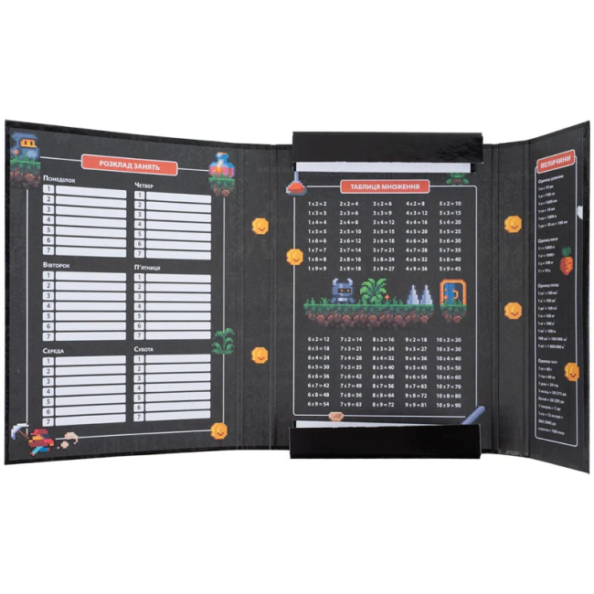 Канцтовары - Папка для тетрадей Kite Pixel game (K25-210-2 )#4