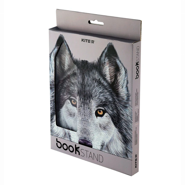 Канцтовари - Підставка для книг Kite Wolf (K24-390-2)#4