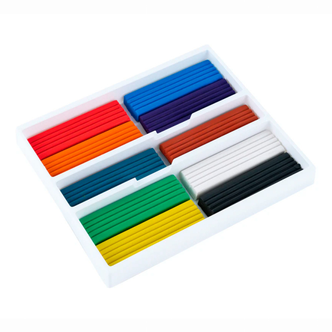 Наборы для лепки - Восковый пластилин Kite Classic 10 цветов (K-084)#3