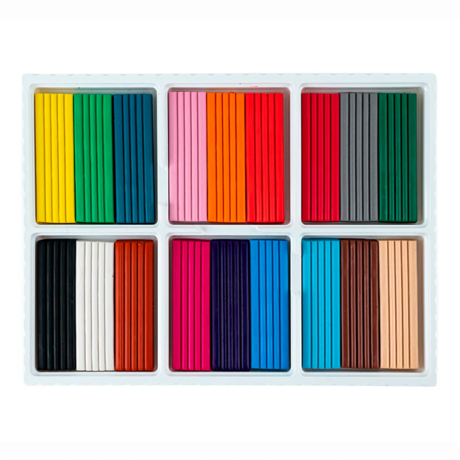Наборы для лепки - Восковой пластилин Kite Classic 18 цветов (K-085)#2