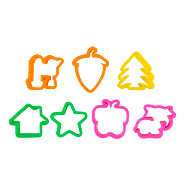 Наборы для лепки - ​Восковой пластилин Kite Hot Wheels 7 цветов (HW22-080)#3