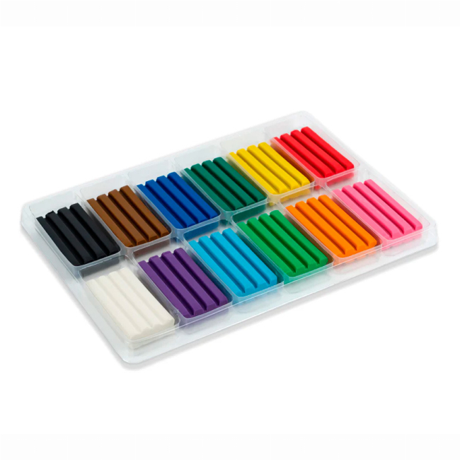 Набори для ліплення - ​Восковий пластилін Kite Kuromi 12 кольорів (HK24-1086)#3