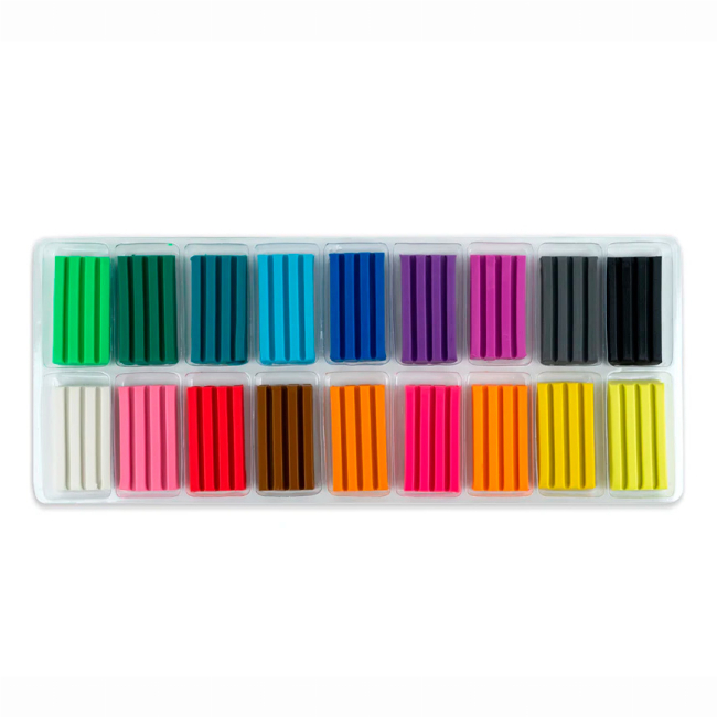 Наборы для лепки - Восковой пластилин Kite Hot Wheels 18 цветов (HW25-085)#2