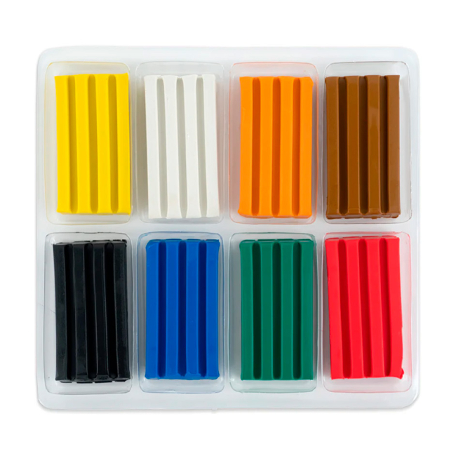 Набори для ліплення - ​Восковий пластилін Kite Kuromi 8 кольорів (HK24-082)#2