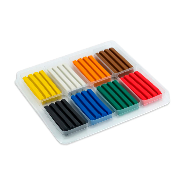 Набори для ліплення - ​Восковий пластилін Kite Kuromi 8 кольорів (HK24-082)#3