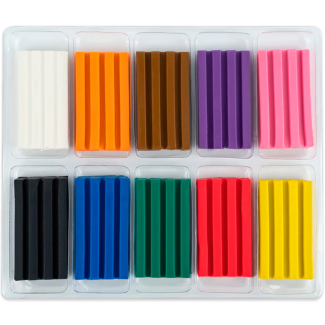 Набори для ліплення - ​Восковий пластилін Kite Kuromi 10 кольорів (HK24-084)#2