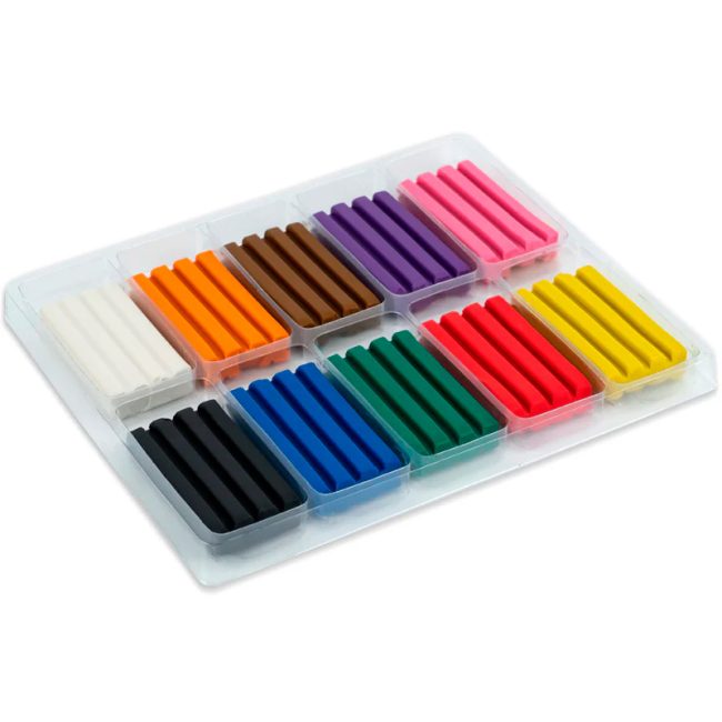 Набори для ліплення - ​Восковий пластилін Kite Kuromi 10 кольорів (HK24-084)#3