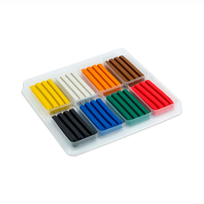 Наборы для лепки - Пластилин восковой Kite Hot Wheels 8 цветов (HW25-082)#4