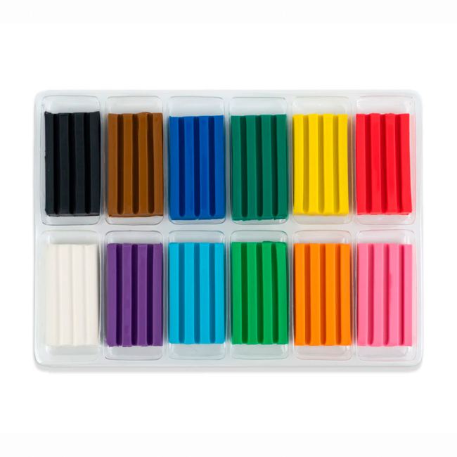 Наборы для лепки - Пластилин восковой Kite Hot Wheels 12 цветов (HW25-1086-1)#3