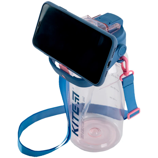 Чашки, склянки - Пляшка для води Kite Рожева 1500 мл (K24-1202-2)#3