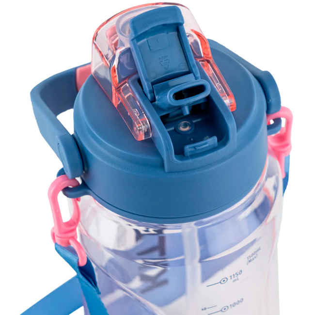 Чашки, склянки - Пляшка для води Kite Рожева 1500 мл (K24-1202-2)#4