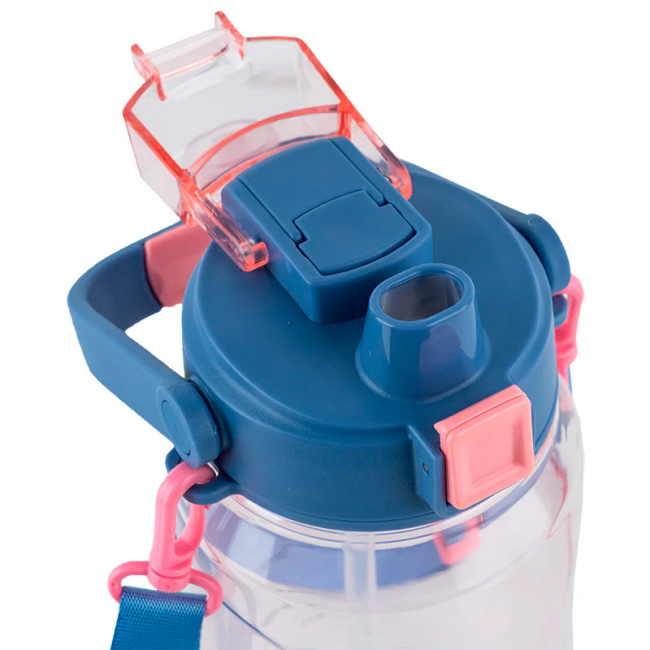 Чашки, склянки - Пляшка для води Kite Рожева 1500 мл (K24-1202-2)#5