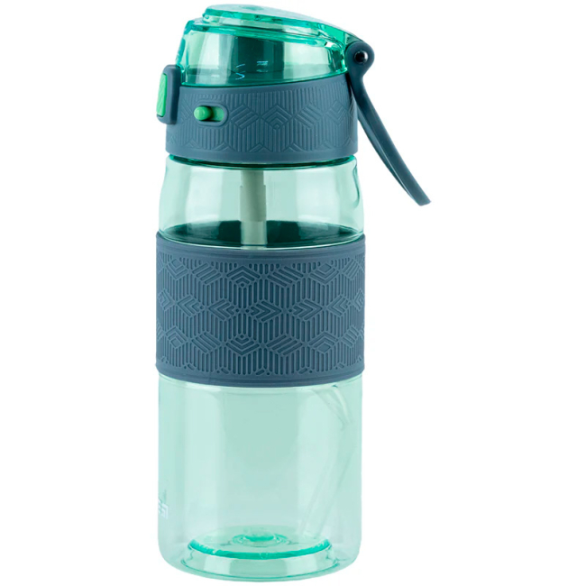 Чашки, склянки - Пляшка для води Kite Зелено-сіра 600 мл (K24-1201-2)#2
