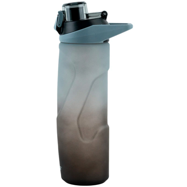 Чашки, склянки - Пляшка для води Kite Сіро-чорна 760 мл (K24-1200-1)#2