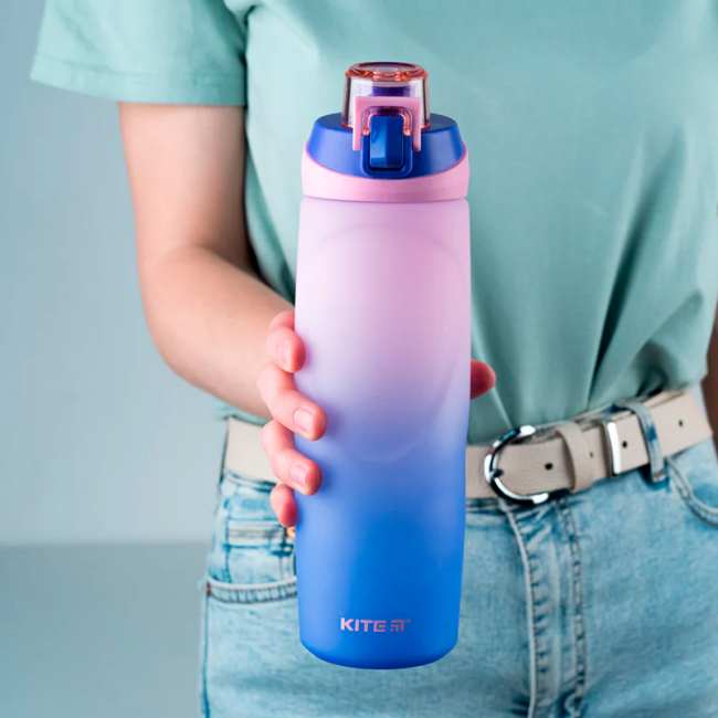 Чашки, склянки - Пляшка для води Kite Фіолетово-рожева 760 мл (K24-1200-2)#4