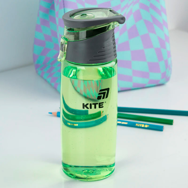 Чашки, склянки - Пляшка для води Kite Зелена 550 мл (K25-401-3)#3