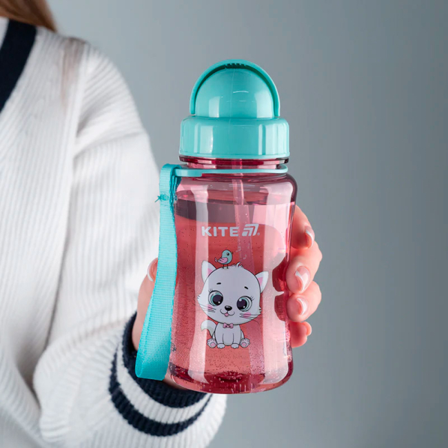 Чашки, стаканы - Бутылка для воды Kite Kitty 350 мл (K25-399-2)#4